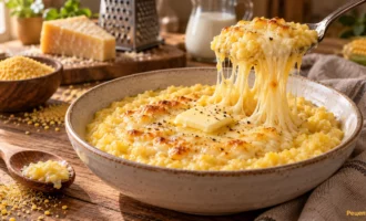 Кукурузная каша на молоке